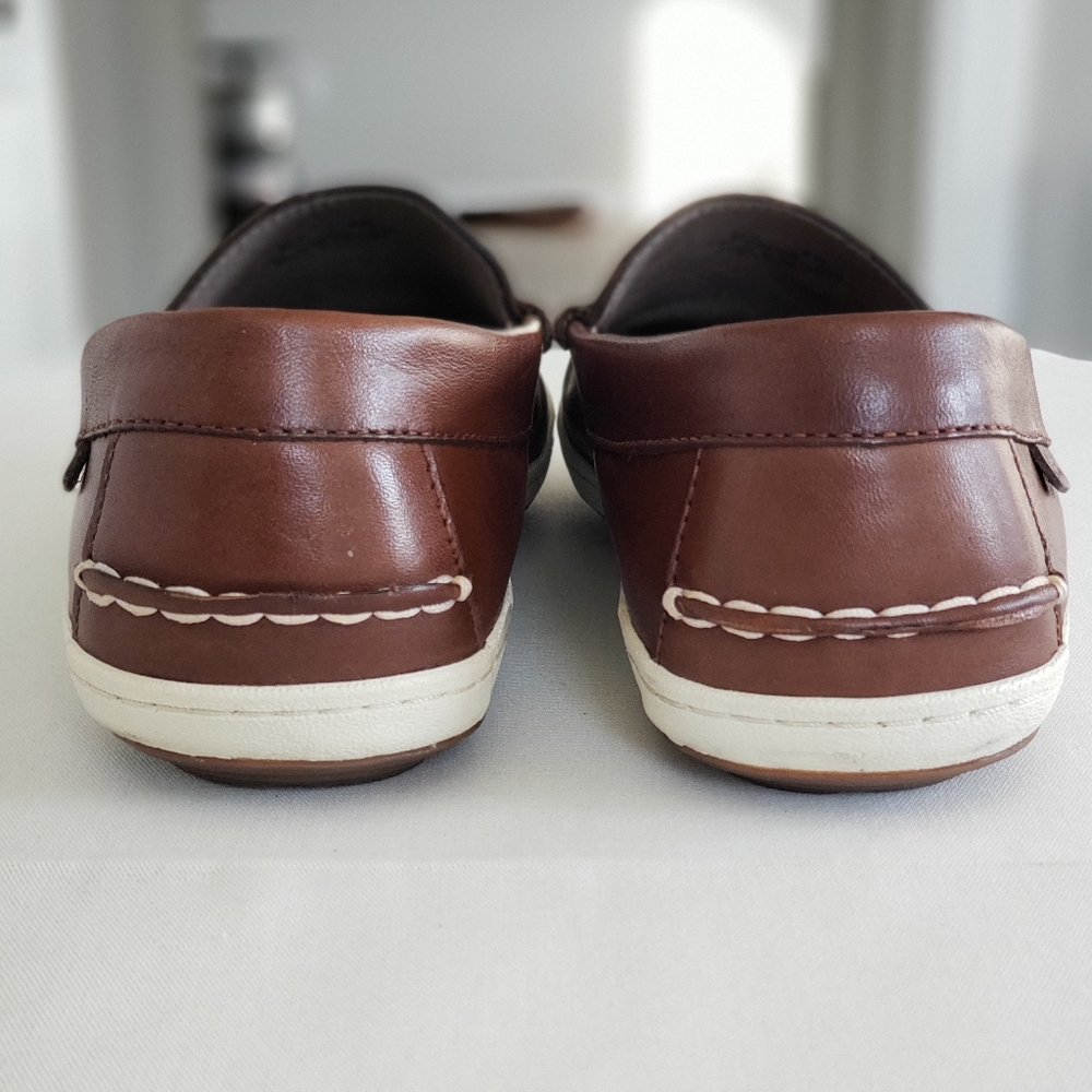 Cole Haan Leather Pinch Weekender Roadtrip Penny Loafer - Picture 4 of 8